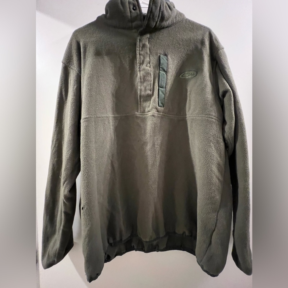 Drake Olive Green Fleece Jacket